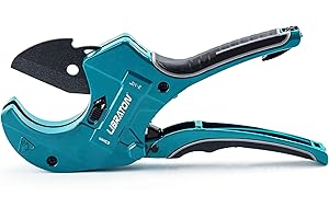 Libraton PVC Pipe Cutter 2-1/2", Large PVC Cutter, Improved Blade for Heavy-duty, Plastic Pipe Cutter for Cutting PVC Pipe, PEX Pipe, Plastic Pipes (Improved Version)