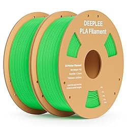 DEEPLEE PLA 1.75mm 3D Printer Filament, Dimensional