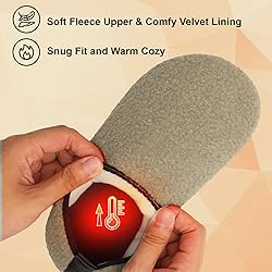 QFH Womens & Mens Cozy House Slippers - Portable