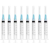 Hyinghw 3ml Luer Lock Syringes with 23G, 1.0-inch Needle - Individually Sealed for Safe and Efficient Use (25Pack-3ml 23Ga 1inch)