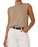 BTFBM Women's Sleeveless Sweater Vest 2025 Summer