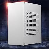Uinfhyknd A07 Mini ITX Case HTPC Chassis USB3.0 ITX Black Metal Ext Cable view 4