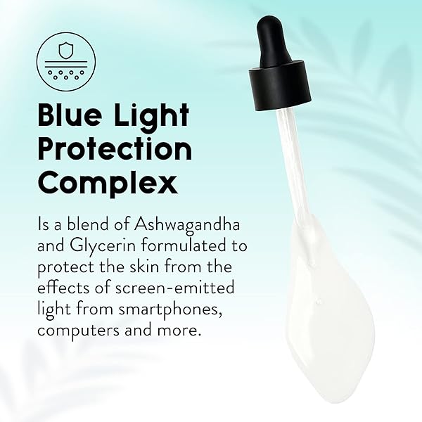 CLEEN BEAUTY BLUE LIGHT DEFENSE SERUM | FACIAL SERUM WITH BLUE LIGHT PROTECTION COMPLEX | FACE SERUM FOR WOMEN | SERUM FOR FACE – PARABEN FREE | SKINCARE PRODUCTS FOR FACE | HYDRATING SERUM | 1 FL OZ