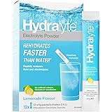 Hydralyte All Natural Electrolyte Powder, Lemonade, 12ct