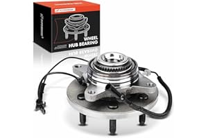 A-Premium Front Wheel Bearing and Hub Assembly with ABS & 6-Lug Compatible with Ford F-150 F150 2009-2010, 4WD Only