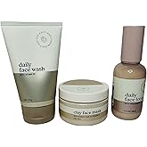 Bath and Body Works Face Essentials Gift Set Includes Daily Face Wash (4 oz), Daily Face Lotion (3.4 oz) and Clay Face Mask (6.5 oz)