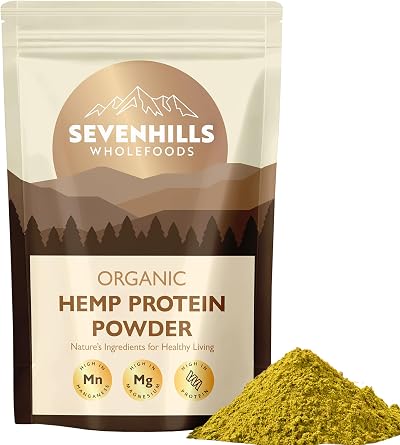 Sevenhills Wholefoods Organic Raw Hemp Protein Powder 500g