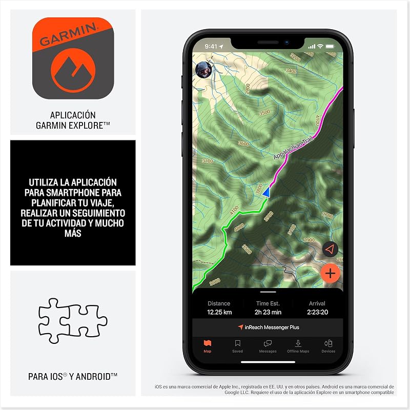 inReach Messenger Plus, comunicação por satélite com SOS