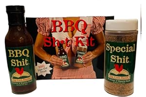Big Cock Ranch Special Shit and BBQ Shit Kit | Funny BBQ Sauce Gift Set | Best BBQ Accessory | Made in the USA | Makes a Great Gag Gift for Men | Season Your Steak, Chicken, and Ribs