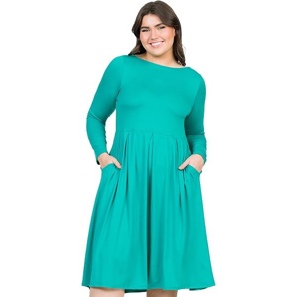 knee length dresses for ladies Fine Knit Maxi Dress Scoop Neck Maxi Dress Black main image 0