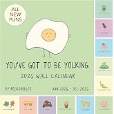 2026 Punny Wall Calendar | Funny 12 Month Pun Calendar New For 2026, 12 All New Puns in a Large Monthly Format, Family Friendly Puns, Whole Office or Family will Enjoy, 2026 Joke Wall Calendar
