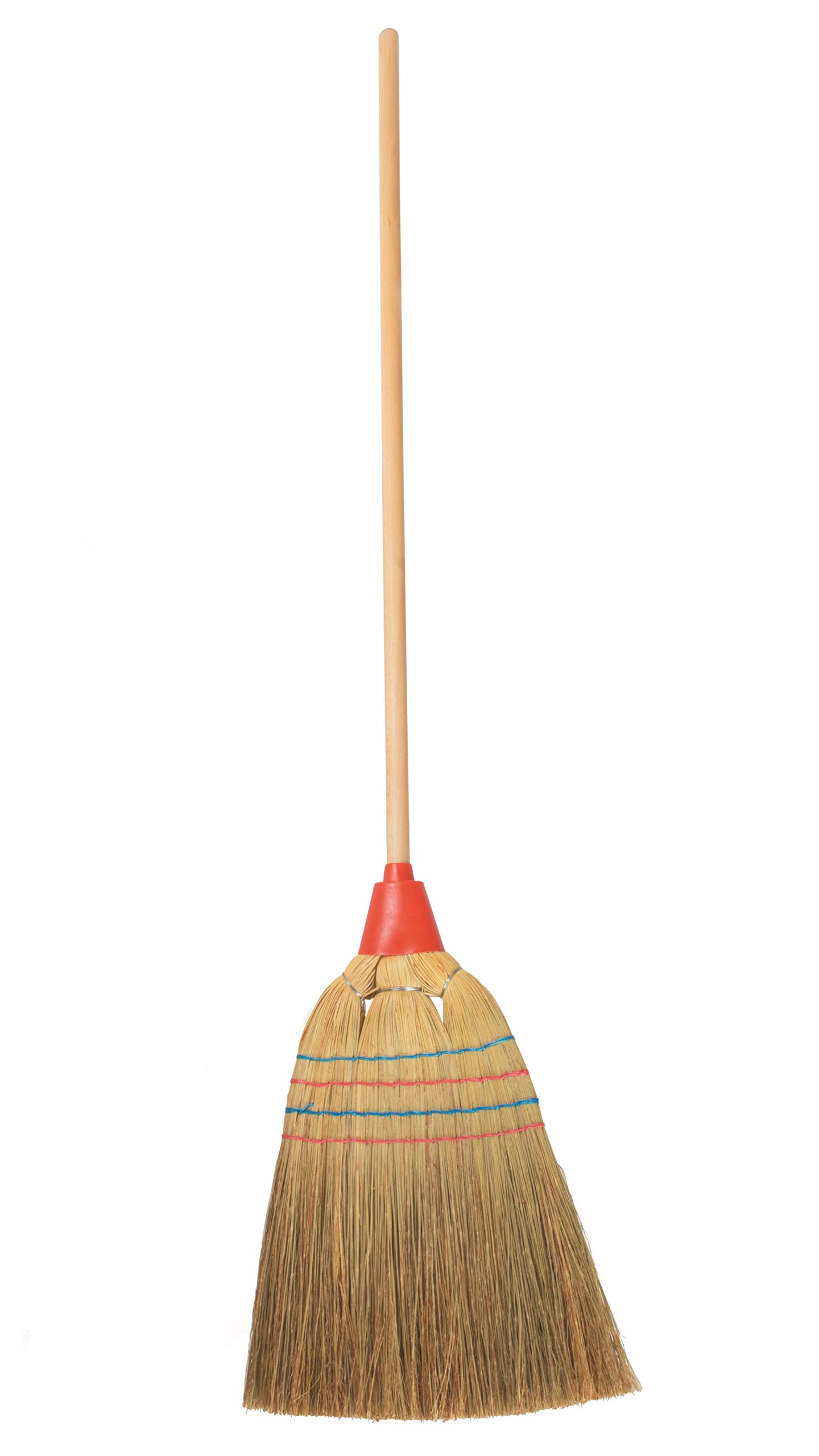 Aricasa Corn Broom 4 Seams Extra (Assorted Colors)