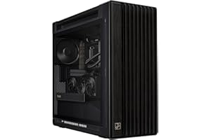 ASUS ProArt PA602 Wood Edition - Tempered Glass Panel E-ATX PC case, 420 mm Radiator Support, 1x 140 mm + 2X 200 mm pre-Insta