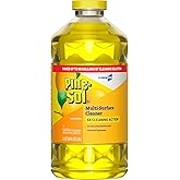 Pine-Sol CloroxPro Multi-Surface Disinfectant Cleaner, Lemon, 80 fl. oz. | Professional Strength Clorox All Purpose Cleaner, Tackles Allergens, Odor, Dirt, Grime and Grease, Home and Commercial Use