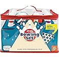 Chuckle & Roar - 10 Pin Bowling Set - New Family Game Night Staple - Easy Setup and cleanup - Great for Indoor Game time - Ages 3 and up