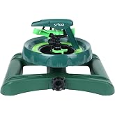 STYDDI Pattern Impulse Sprinkler for Medium to Large Yard Areas, Customizable Watering Pulsating Sprinklers for Yard, Lawn Impulse Sprinkler for Irregular Shapes, Covers up to 5,800 Sq. Ft