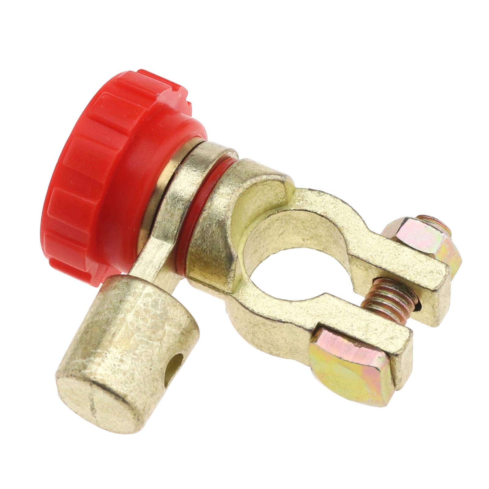 YINETTECH Car Battery Terminals Disconnecting Clamp, Negative-Post Quick Release Cut-Off Isolator Switch - Universal