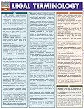 Legal Terminology QuickStudy Laminated Reference
