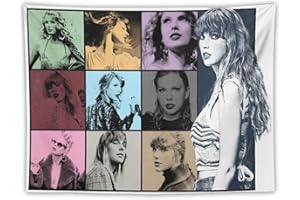 BionZax Taylor Tapestry for Bedroom, College Dorm Or Living Room Home Decor 30"x40", Music Albums Country Musician Wall Tapestries Hanging for Gifts