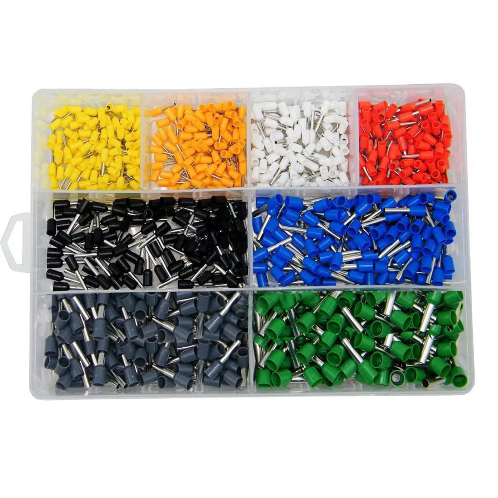 LeHang 800Pcs Cold Pressed Tube Terminal Electric Wire Cable Connector Tube Terminal
