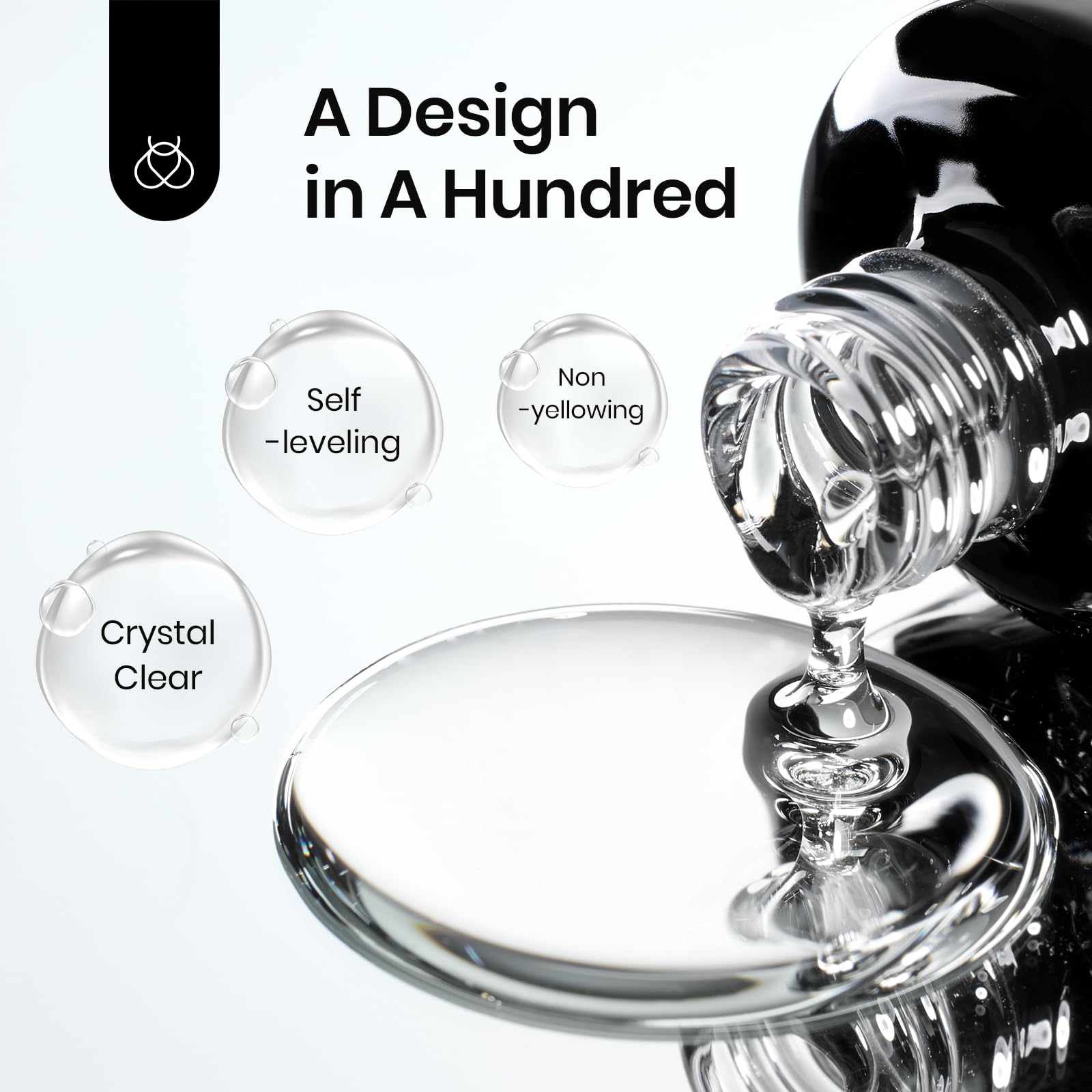 Beetles Blooming Gel 15ml Clear Uv Led Blossom Gel Polish for Spreading Effect Marble Natural Stone Watercolor Floral Print Soak off Diy Nail Art Design Manicure Gift for Women - Image 6