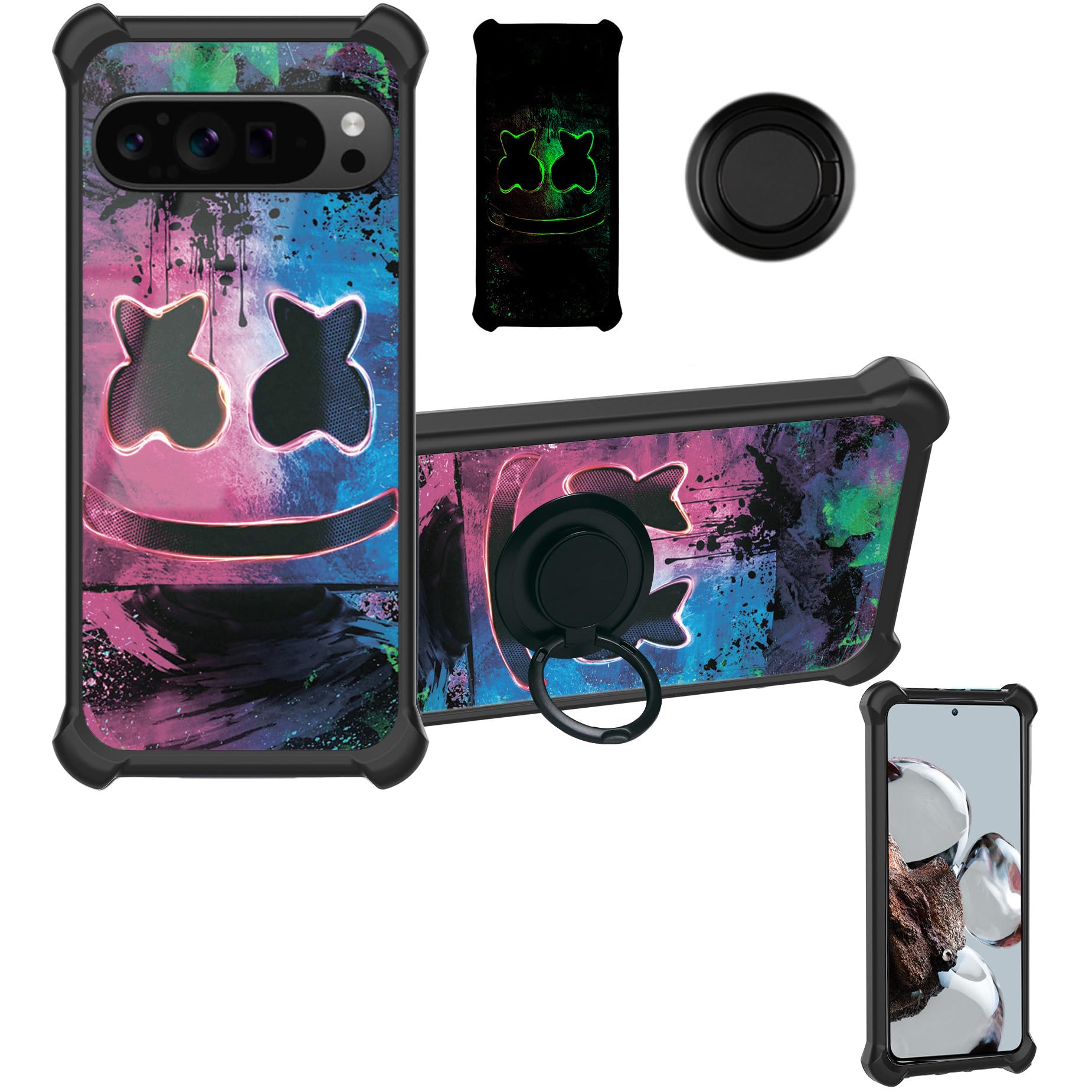 Aroepurt Case Compatible for Google Pixel 9 Pro