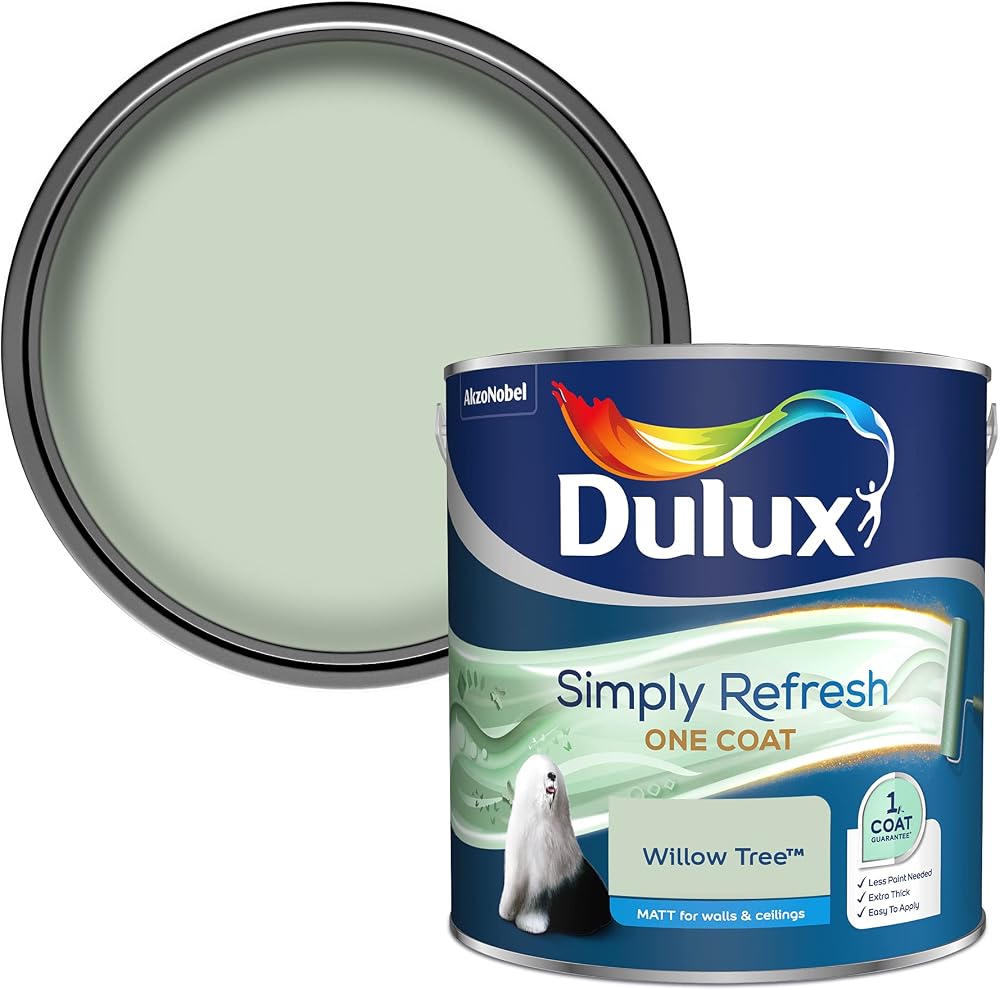 Dulux Simply Refresh Matt Emulsion Paint Willow Tree 2.5 L