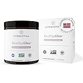 CYMBIOTIKA Healthy Glow Anti Aging Supplement, Skin Care & Collagen Production Support for Women and Men, Includes Hyaluronic Acid, Spermidine, Restorative Peptides & Growth Factors, 42 Capsules