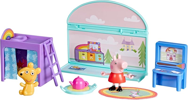 Peppa Pig Peppa's Bedroom Playset Brand Peppa Pig 3+ Years