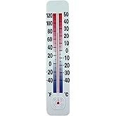 BIOS Weather Jumbo Indoor/Outdoor Wall Thermometer