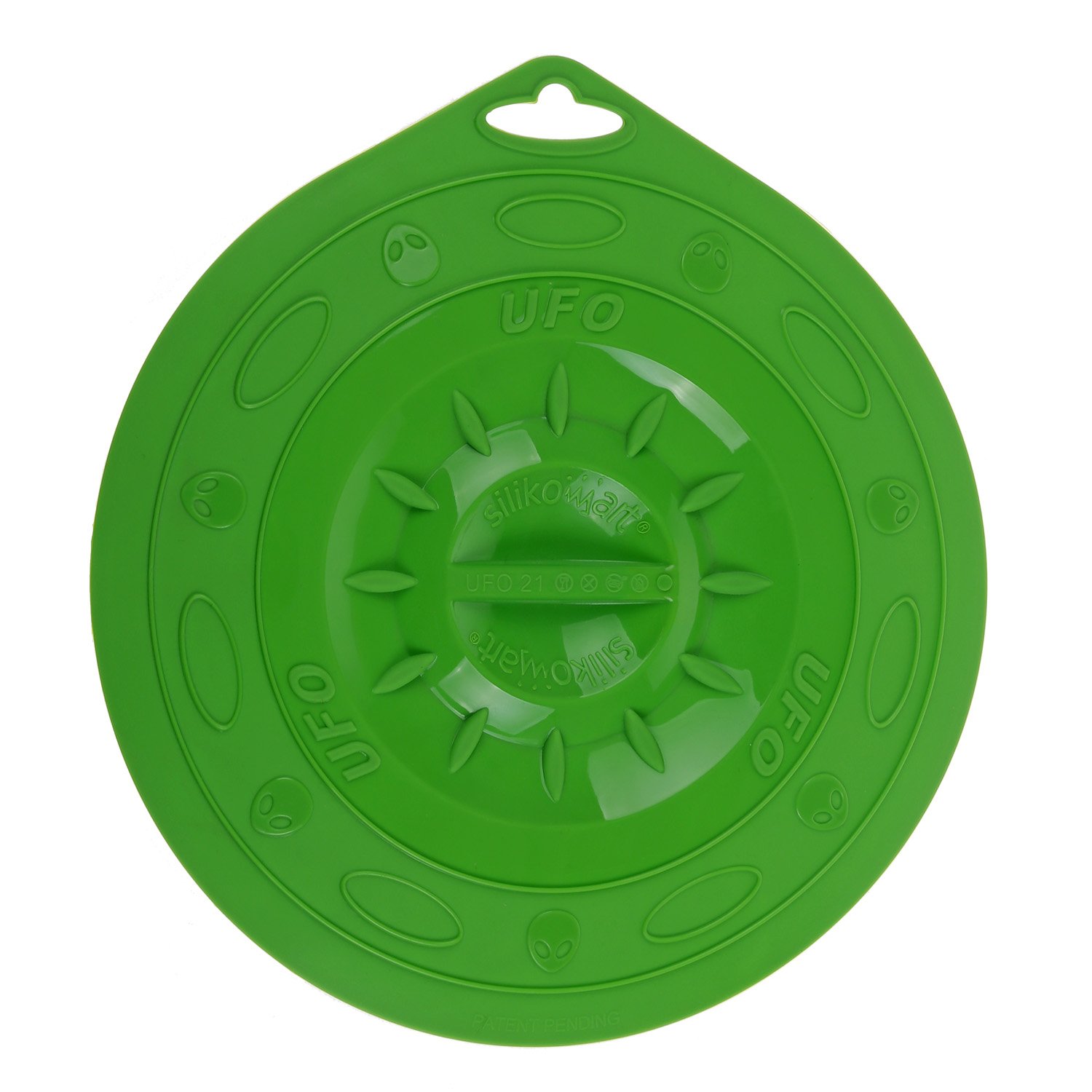 Silikomart Round Universal Silicone Lid, 215 mm, Green, Green