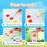 YPLUS Water Colouring Book for Children Mini Princess Painting Set Arts and view 2