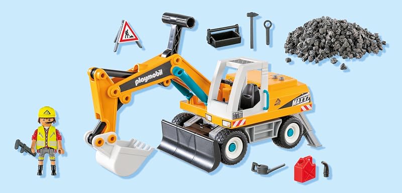 | Action Heroes | Gran Excavadora | Juguetes de construcción para niños | Set de Excavadora | para niños a Partir de 4 años | 71749 — foto 5 de 6