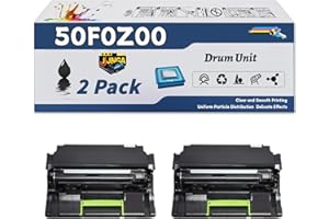 Work for Lexmark MX511dhe MX511dte MX511de Printers, Replacement for Lexmark 50F0Z00 Drum Unit, Capacity of 70000 Pages (2-Pa