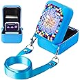 Qoosea Case for Bitzee Interactive Toy Digital Pet and Case Silicone Skin Protective Cover for Bitzee Interactive Electronic Pet and Case Accessories with Lanyard (Blue)