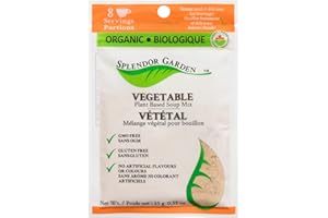 Splendor Garden Organic Vegetable Plant Based Soup Mix - 35 g