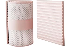 Baby Proof Corners and Edges Crib Padding for Sides, 8x79 Soft High Elasticity Thickened PVC Padded Wall Panels, Anti Collisi