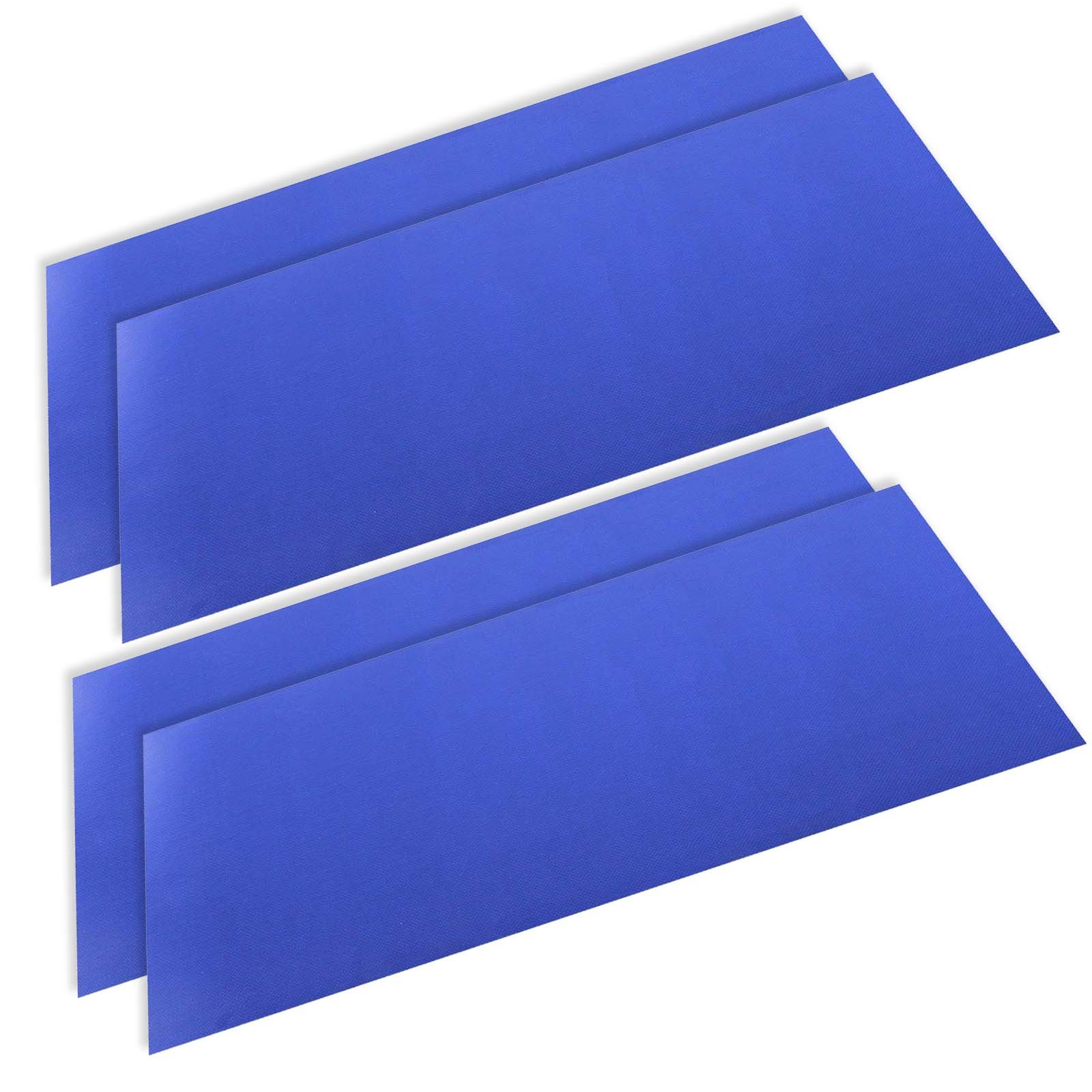 SPARES2GO Defrost Fridge Freezer Mat Durable Anti-Frost Fridge Shelf Drawer Liner (50cm x 25cm, Pack of 4)
