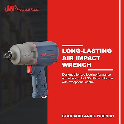 2235 Ir Air Impact Wrench Ingersoll Rand 2235TiMAX-G 1/2” Drive
