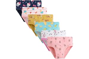 Sladatona Little Girls Soft Cotton Underwear Bring Cool Breathable Comfort Panties