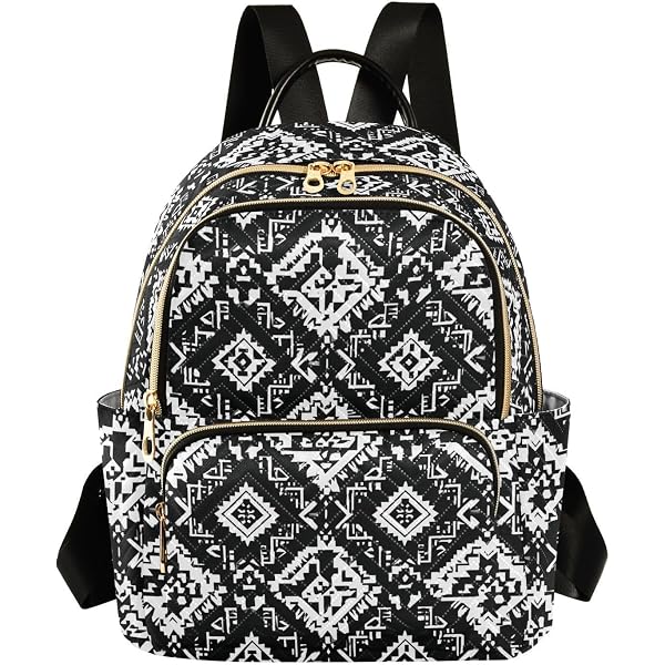 Amazon.com | Myra Bag Stella Upcycled Canvas & Cowhide  display picture 3