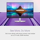 Dell P2723D 27 Inch QHD IPS Monitor 2560x1440 60Hz 5ms 99% sRGB DisplayPort view 2