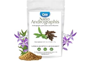 One Planet Nutrition Nano Andrographis Powder 8 oz (227 Servings), Nano for Enhanced Absorption, Supports Overall Wellness, Non-GMO, Vegan, Gluten-Free