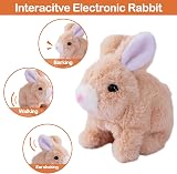 ZBATHTOY Easter Bunny Toy for Kids 1-3 Years Interactive Jumping Rabbit view 3