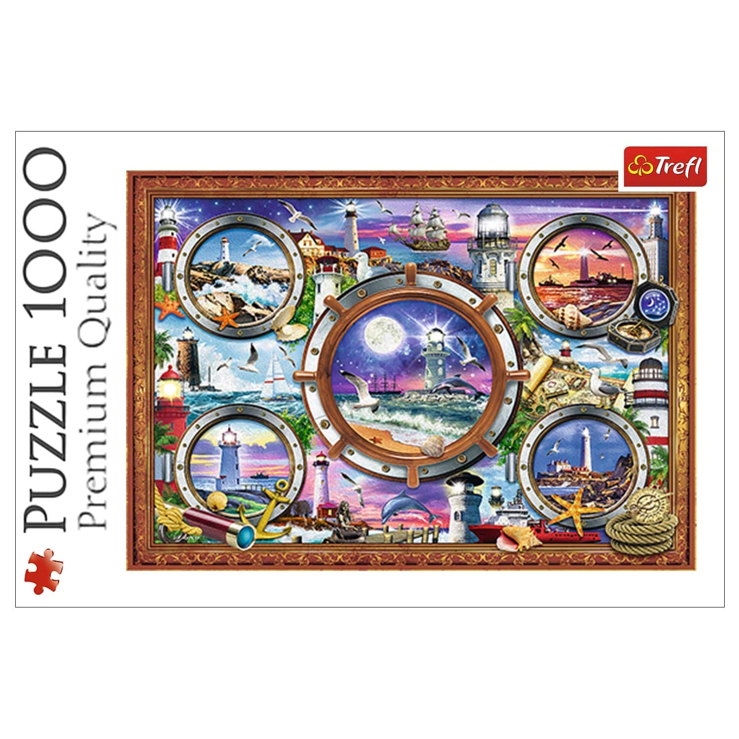 Puzzle Latarnie morskie 1000
