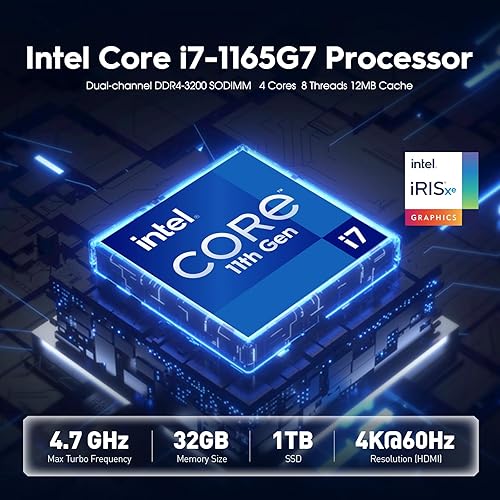 Intel NUC 11 with 11th Gen Core i7-1165G7 Processor, Intel Nuc