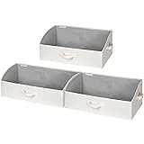 StorageWorks Closet Storage Bins, Trapezoid