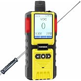 Volatile Organic Compounds VOC Detector by Forensics | USA NIST Calibrated &amp; Certificate | USB Recharge | 0-100ppm VOC | Built-in Pump &amp; 4ft Probe |