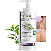Shailee Antifungal Tea Tree Body Wash - Eczema Body Wash, Jock Itch, Back Acne, Ringworm Treatment for Humans | Antifungal Soap For Men & Women with 1% Tolnaftate & Tea Tree Oil - 16.9 oz