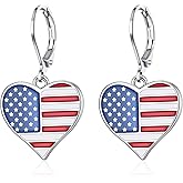 TALYKONG Gothic Earrings for Women Black Rose Flower/Bat/Skeleton Hand/Black Cross/Snake/Raven/Tulip Leverback Christmas Halloween Earrings for Women